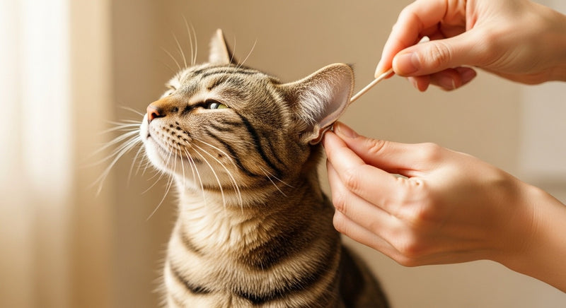 Oren reinigen bij katten - Stap voor stap