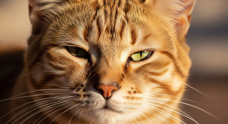Oog- en traanvlekken bij katten reinigen