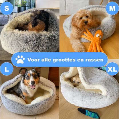 Honden & Katten Mand | Gesloten warme mand