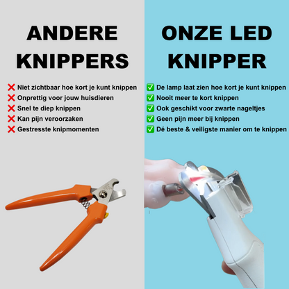 LED Nagelknipper voor honden en katten