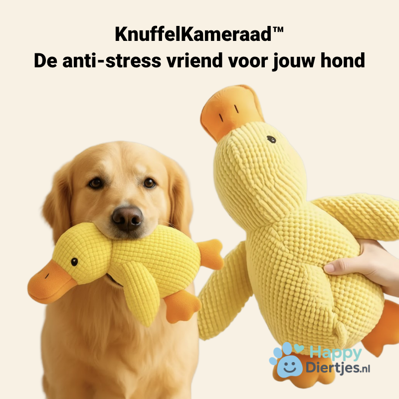 KnuffelKameraad™ - De anti-stress vriend voor jouw hond