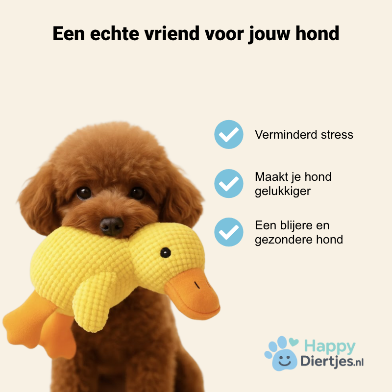KnuffelKameraad™ - De anti-stress vriend voor jouw hond