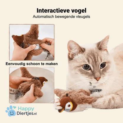 Interactieve Vogel Met Bewegende Vleugels
