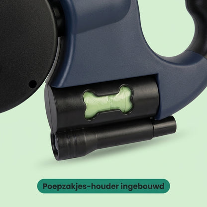 Ingebouwde houder voor poepzakjes