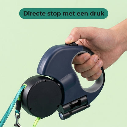 Directe stop met een druk op de knop