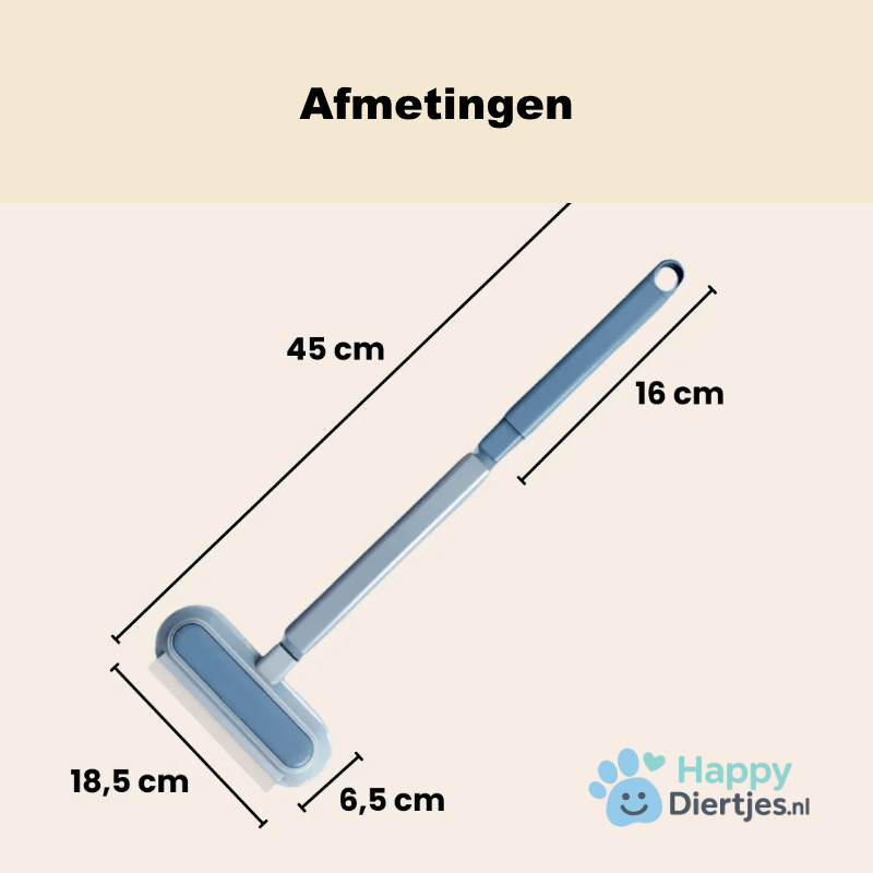 FurErase Pro™ | Haar Verwijder Stick | 3 - in - 1 Huisdierhaar Verwijderaar - HappyDiertjes.nl