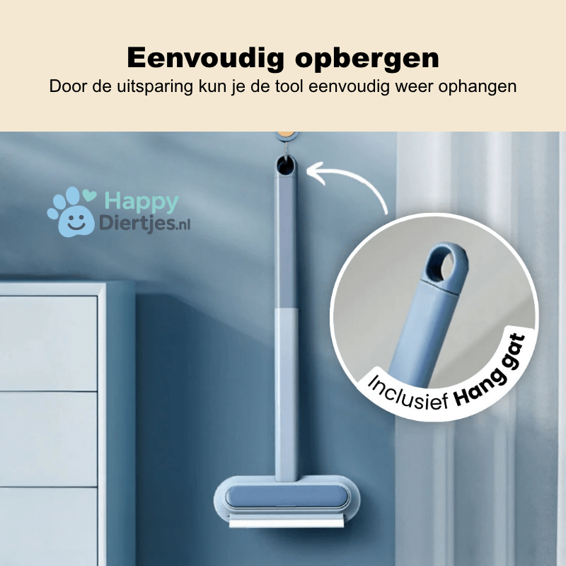 FurErase Pro™ | Haar Verwijder Stick | 3 - in - 1 Huisdierhaar Verwijderaar - HappyDiertjes.nl