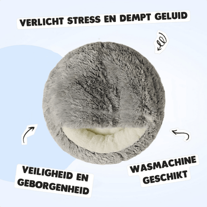 Honden & Katten Mand | Gesloten warme mand - HappyDiertjes.nl