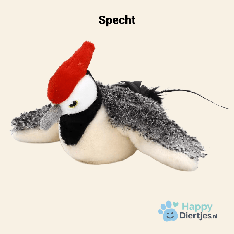 Interactieve Vogel Met Bewegende Vleugels - HappyDiertjes.nl