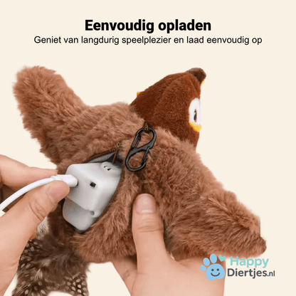 Interactieve Vogel Met Bewegende Vleugels - HappyDiertjes.nl