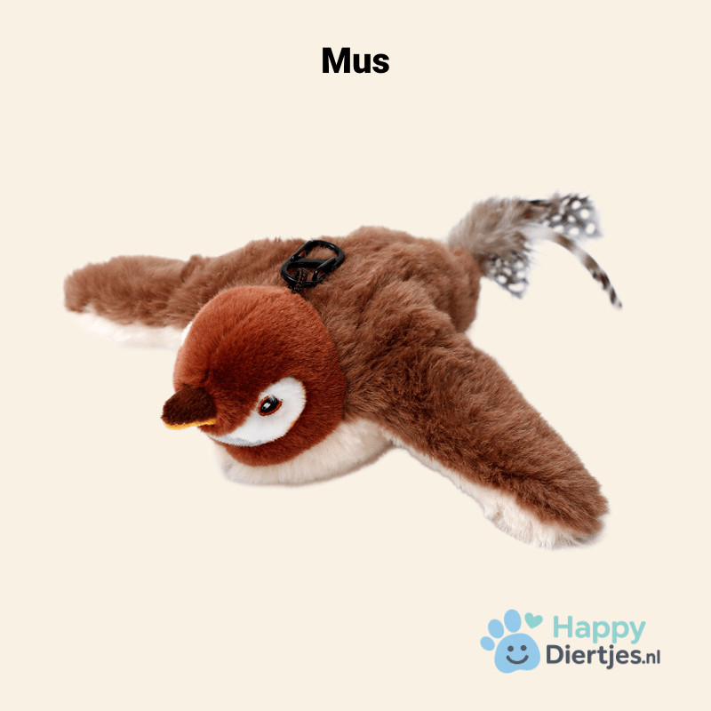Interactieve Vogel Met Bewegende Vleugels - HappyDiertjes.nl