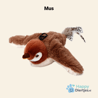 Interactieve Vogel Met Bewegende Vleugels - HappyDiertjes.nl
