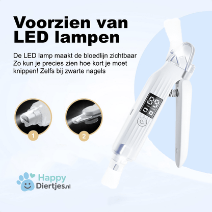 LED Nagelknipper voor honden en katten - HappyDiertjes.nl