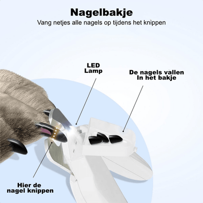 LED Nagelknipper voor honden en katten - HappyDiertjes.nl
