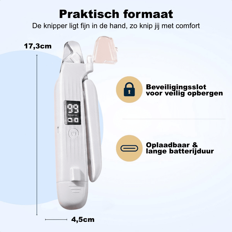 LED Nagelknipper voor honden en katten - HappyDiertjes.nl