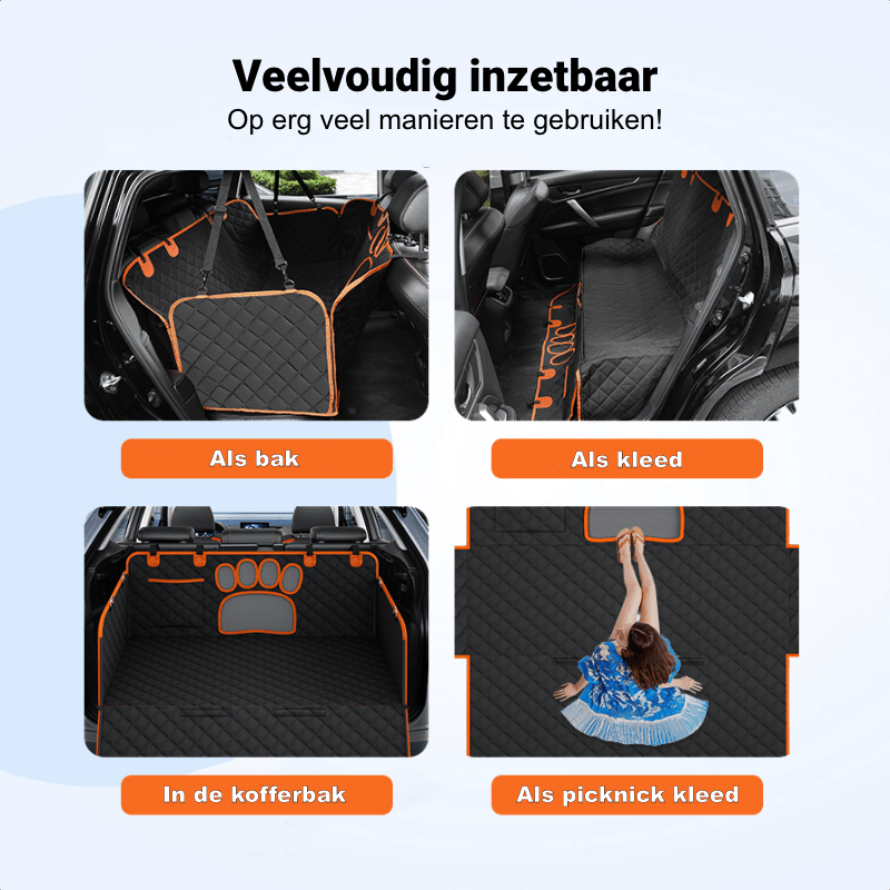 Luxe Waterbestendige Autohoes voor Huisdieren - HappyDiertjes.nl