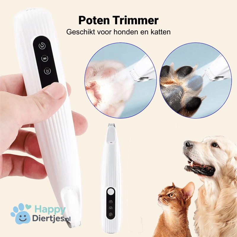Poten Trimmer voor Honden en Katten - HappyDiertjes.nl