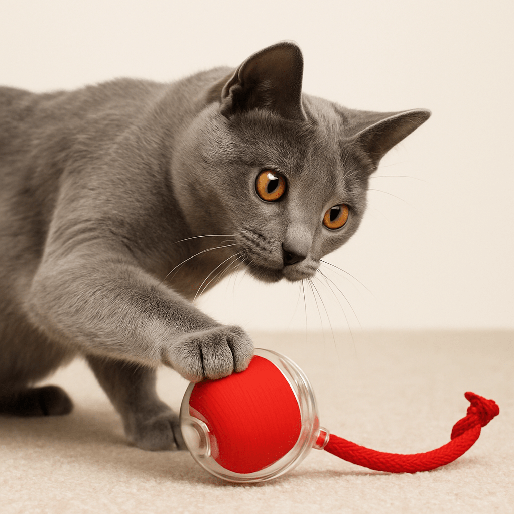 PowerBal™ - De magische, zelf bewegende bal met staart - HappyDiertjes.nl