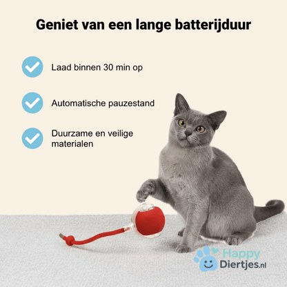 PowerBal™ - De magische, zelf bewegende bal met staart - HappyDiertjes.nl