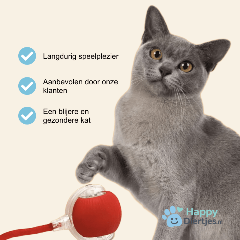 PowerBal™ - De magische, zelf bewegende bal met staart - HappyDiertjes.nl