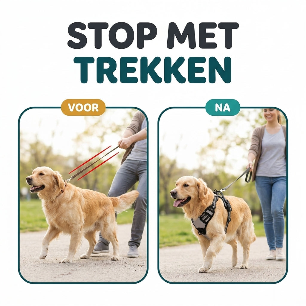 Stop met trekken - voor en na