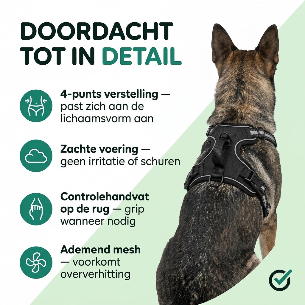 Doordacht tot in detail - kenmerken van het tuig