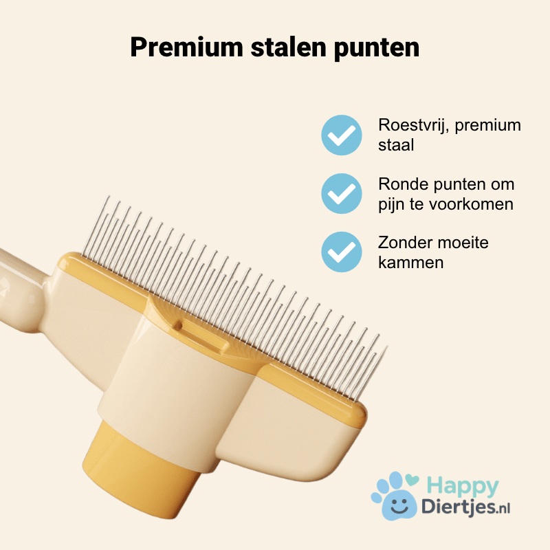 VachtVriend™ – de zachte kam die klitten verslaat - HappyDiertjes.nl